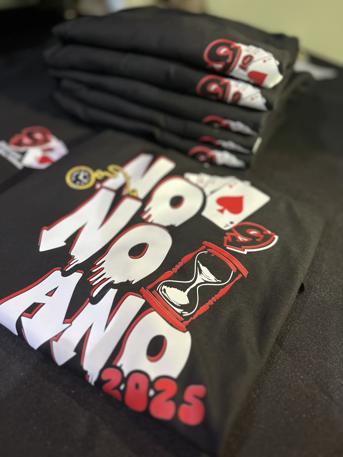 Camisetas de evento réveillon